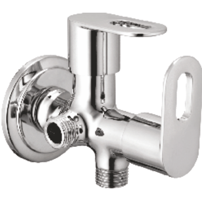 Angle Cock 2 in 1 DH. with Flange